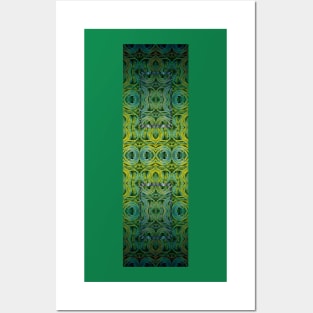 Lime Lolly Abstract Posters and Art